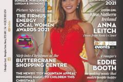 Front cover photoshoot featuring Miss NI Anna Leitch for Local Women Magazine