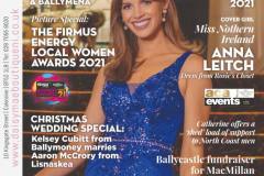 Front cover photoshoot featuring Miss NI Anna Leitch for Local Women Magazine