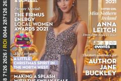 Front cover photoshoot featuring Miss NI Anna Leitch for Local Women Magazine